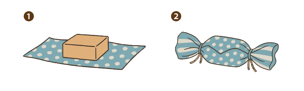 ギフトラッピング_キャンディ包み