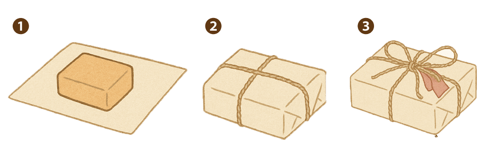 ギフトラッピング_小物包み