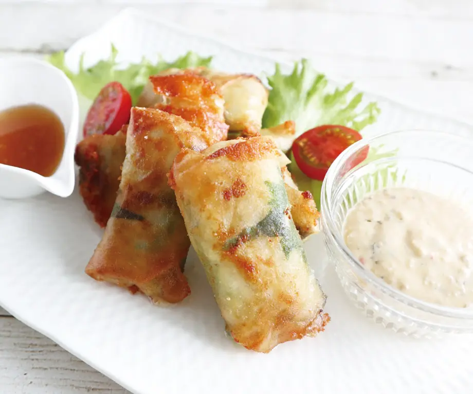 牡蠣の春巻き