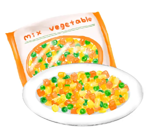 冷凍野菜イメージ