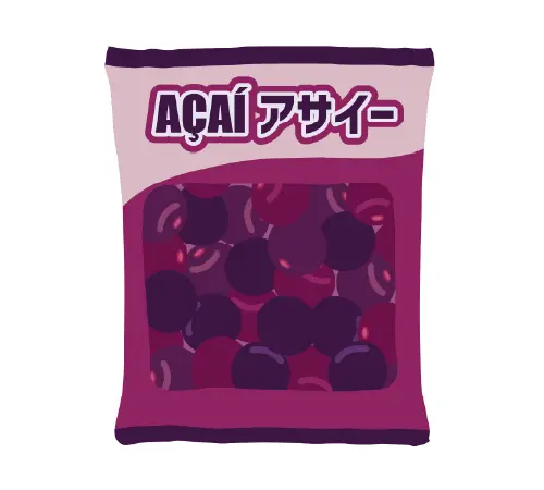 冷凍フルーツイメージ