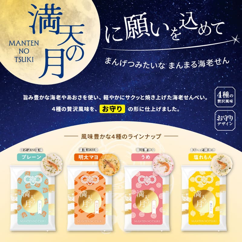 満天の月に願いを込める