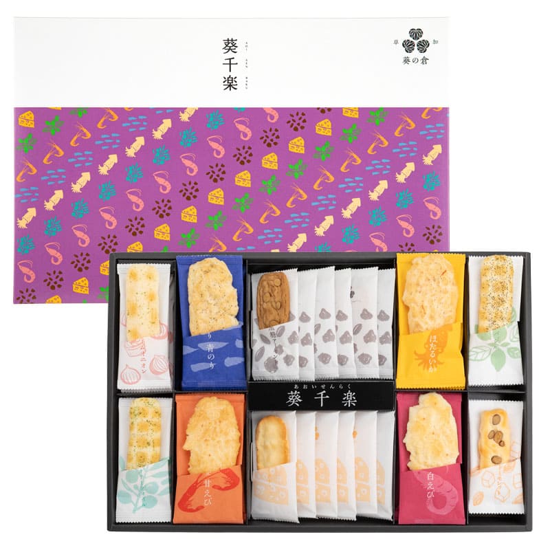 葵千楽（10種40袋入）　ASR-30E 草加葵の倉